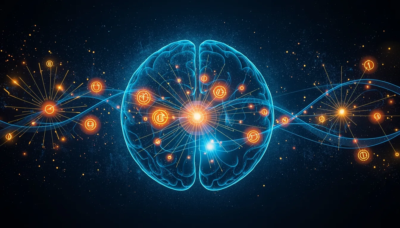 Diagram illustrating 90-minute cycles of alertness and rest
